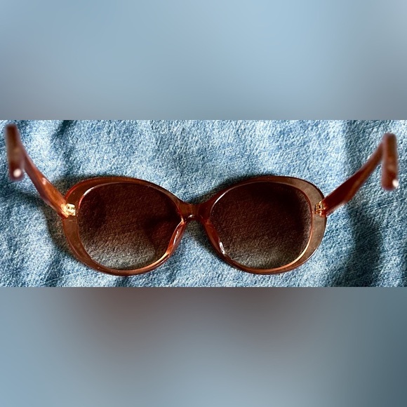 Gucci Oversized Round Sunglasses Pink 59mm Jackie O NWOT main image 4